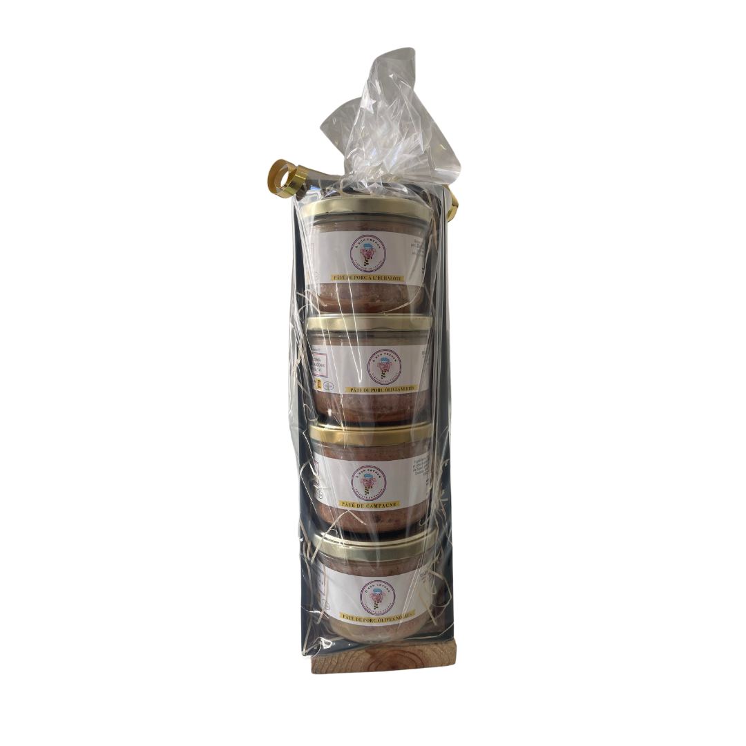 Corbeille pour 4 pâtés*