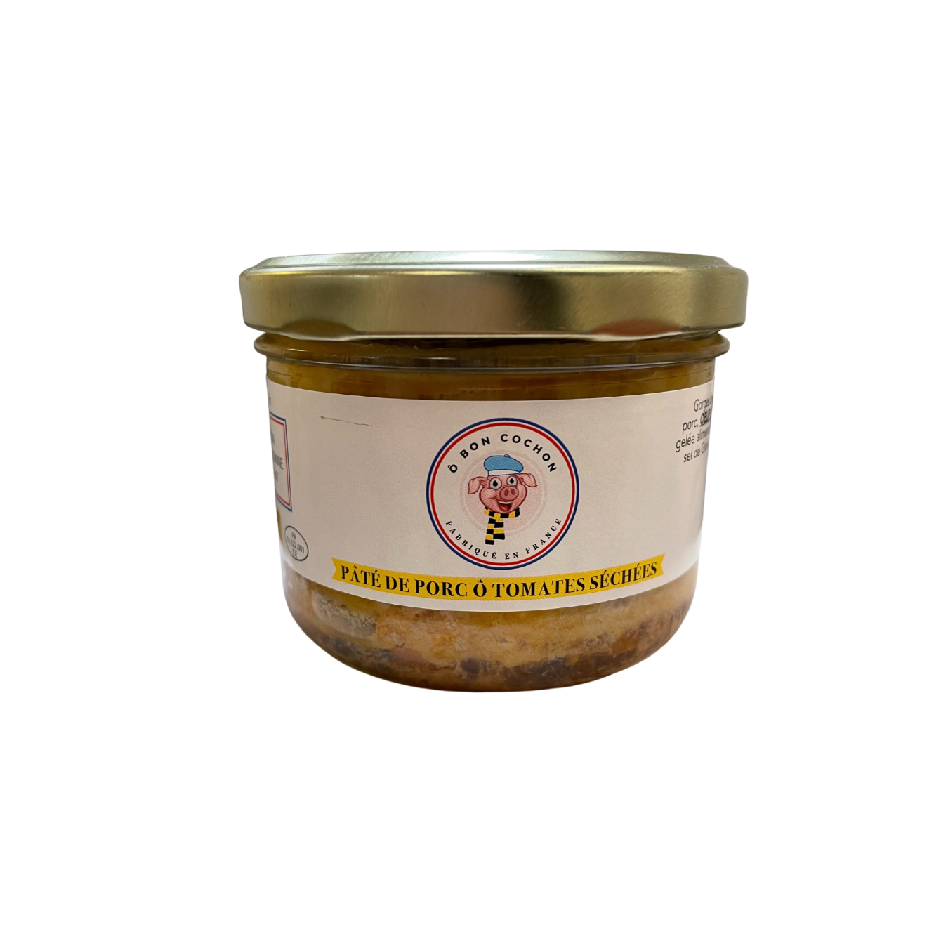 Pâté de porc aux tomates séchées - 180 gr