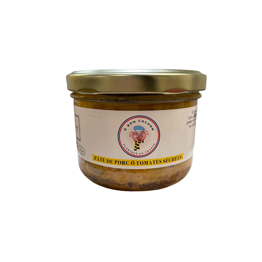 Pâté de porc aux tomates séchées - 180 gr