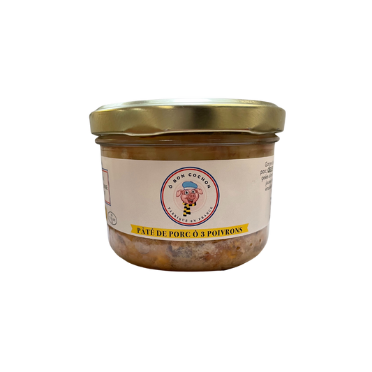 Pâté ô 3 poivrons - 180 gr