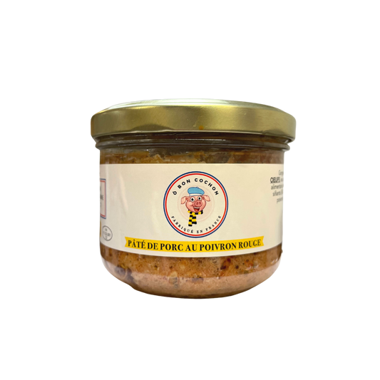 Pâté au poivron rouge - 180 gr